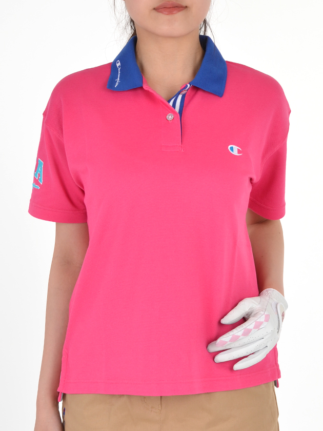 チャンピオンゴルフ　ワイドシルエット半袖ポロシャツ　CW-RG308