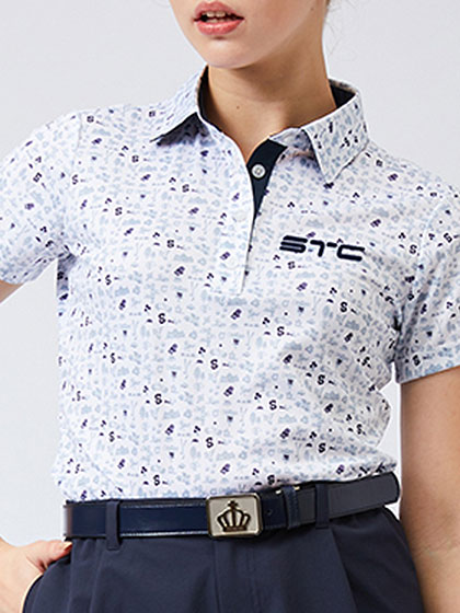 セントクリストファーゴルフ　STCユニーク半袖ポロシャツ　TL38101