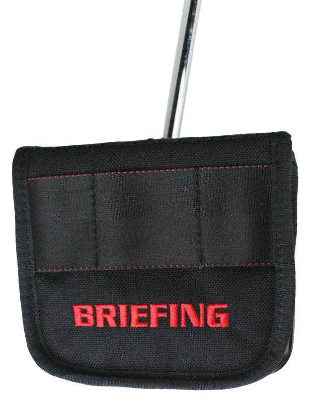 ブリーフィング パターカバー BRIEFING マレット用 人気のブラック