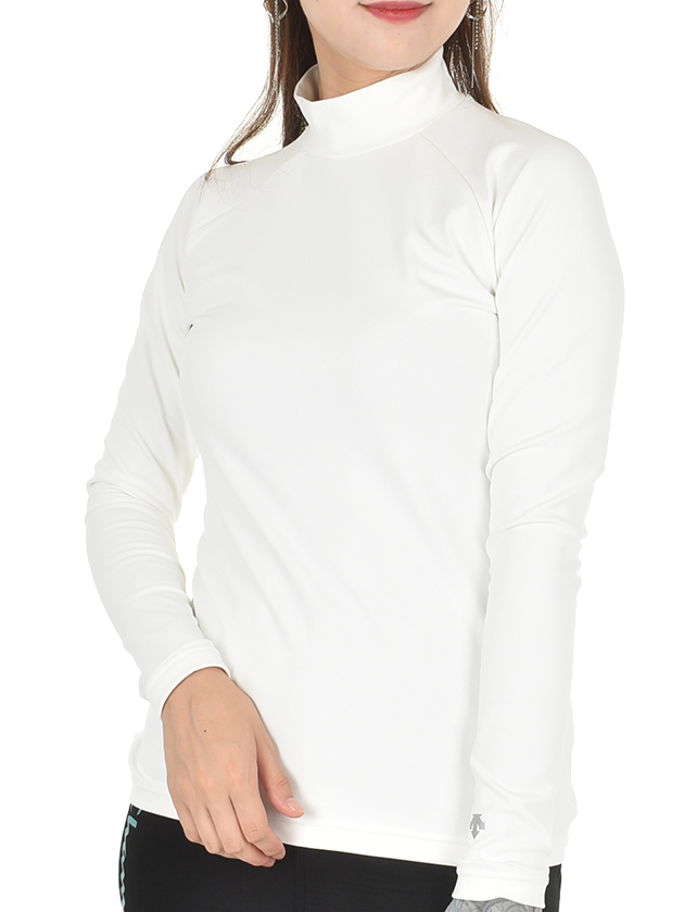 デサントゴルフ スペクターストレッチインナーシャツ DGWOJM00（ホワイト） | レディースゴルフウェア通販【VIVID GOLF(ビビゴルフ)】