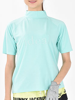 リエンダスエルタ　MESSAGE モックネック Tシャツ　RS-010