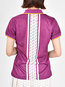 レザレクション　GMバックライン半袖ポロシャツ　22SSPS02-W