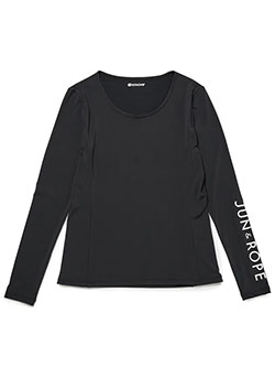 ジュン&ロペ　【冷却】【吸水速乾】UVクルーネックプルオーバー　ERM83010