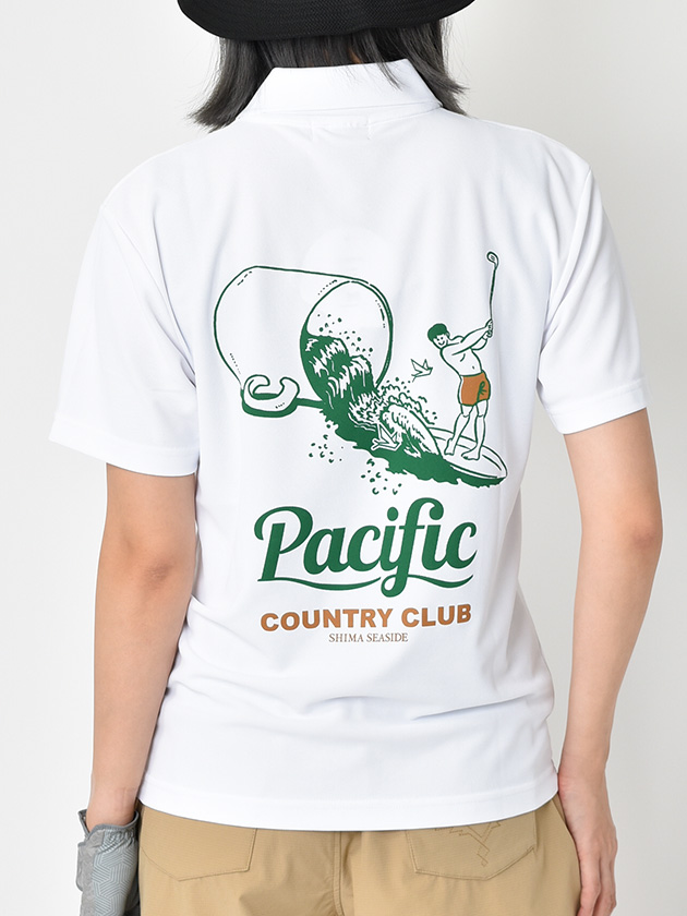 新発売の Pacific GOLF CLUB パシフィックゴルフクラブポロシャツ 