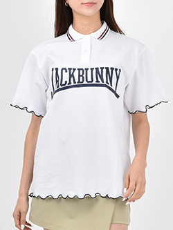 ジャックバニー(Jack Bunny) 半袖ポロシャツのレディースゴルフウェア 