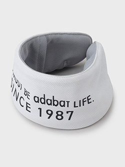 アダバット　24年春夏新作　ロゴデザイン ネッククーラー　C86-08440