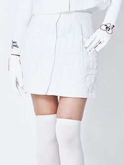 ドゥ アヴニール　中綿キルティングスカート　DAB-5AH05