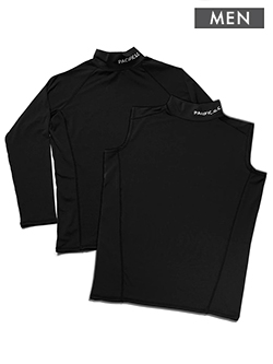パシフィックゴルフクラブ　モックネックL/S×ノースリーブセット　PGC233INP017MO