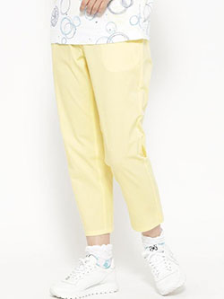 アダバット　25年春夏新作　クールタッチストレッチクロップドパンツ　119-62506