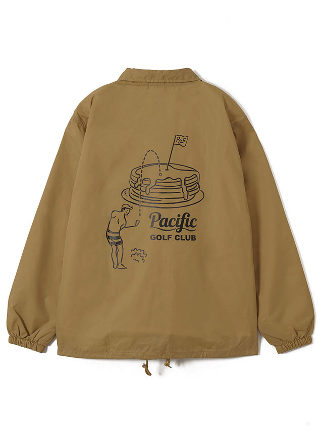 パシフィックゴルフクラブ　25SS　コーチジャケット(ユニセックス)　PGC251OTR124RI