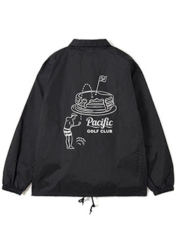 パシフィックゴルフクラブ　25SS　コーチジャケット(ユニセックス)　PGC251OTR124RI