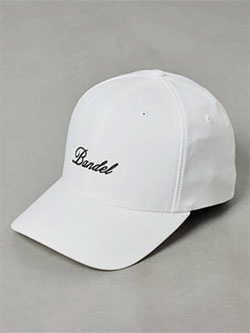 バンデル　25年春夏新作　COOL&DRY筆記体ロゴキャップ　BG-46CDCCP