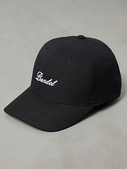 バンデル　25年春夏新作　COOL&DRY筆記体ロゴキャップ　BG-46CDCCP