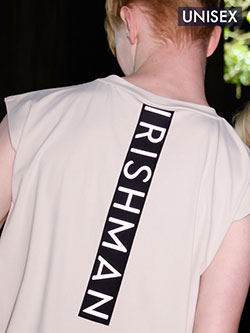 アイリッシュマン　25SS　クールノースリーブモックネック(ユニセックス)　OIRM9T179