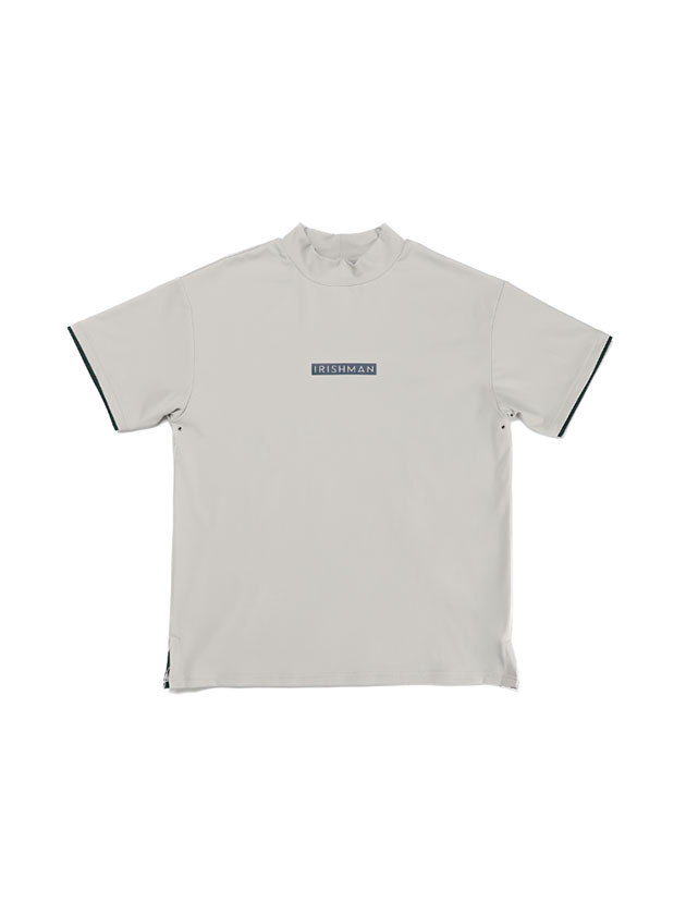 アイリッシュマン 25SS 光るモックネックプルオーバー(ユニ