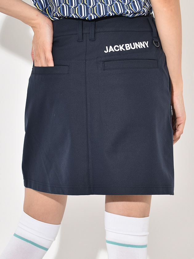 ジャックバニー インナー付 スカート 紺色　サイズ1（M） ジャックバニー 25年秋冬新作 ツイルスカート 263-5234712