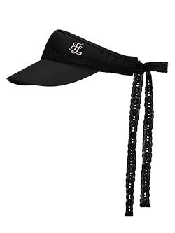 フェアライアー レーススカラップリボンバイザー　FS6HT06F