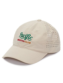 パシフィックゴルフクラブ　25年秋冬新作　BRIEFING × PGCパンチングメッシュキャップ　BGW251M22
