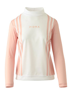 フィドラ　25年秋冬新作　モックネックカットソー　FD5UUG11