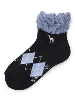 アダバット 25年秋冬新作 ショートフレンチアーガイルウォーム C86-04171