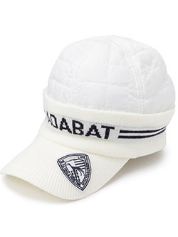 アダバット　25年秋冬新作　キルティング防寒キャップ　C86-04153