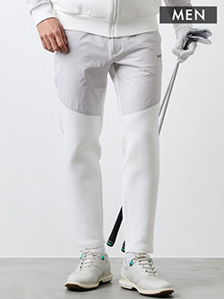 バンデル　25年秋冬新作　フロント切り替え テーパードパンツ(メンズ)　BGS-5AFSTP