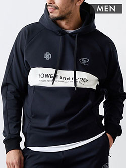 バンデル　25年秋冬新作　フロントチェストパネル フーディー(メンズ)　BNS-5AFPHD