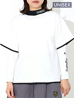 サンディ　25年秋冬新作　ポリエステルオーバーニット(ユニセックス)　253-121-19