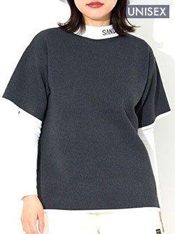 サンディ　25年秋冬新作　ポリエステルオーバーニット(ユニセックス)　253-121-19