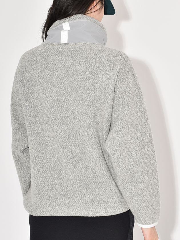 ブリーフィングゴルフ 25年秋冬新作 ウールボアフリースハーフジップ