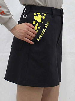 サバンアーニ　25年秋冬新作　フロントジップスカート　257207