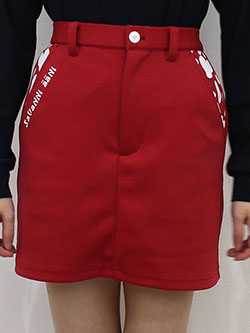 サバンアーニ　25年秋冬新作　フロントジップスカート　257207