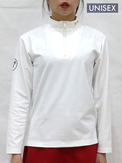 サバンアーニ　25年秋冬新作　裏起毛ZIPモックネックシャツ　257210