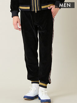 ニッサゴルフ　25年秋冬新作　ヘビーベロアパンツ(メンズ)　23055503