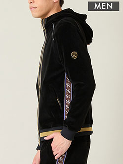 ニッサゴルフ　25年秋冬新作　ヘビーベロアブルゾン(メンズ)　23105502