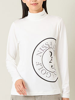 ニッサゴルフ　25年秋冬新作　アドエルム長袖タートルネック【レディース】　23125551