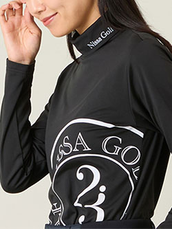 ニッサゴルフ　25年秋冬新作　アドエルム長袖タートルネック【レディース】　23125551