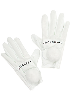 ジャックバニー　25年秋冬新作　両手ファーグローブ　262-5985130