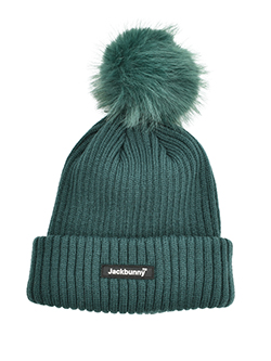 ジャックバニー　25年秋冬新作　ファー大梵天付ニット　262-5287104