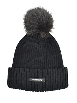 ジャックバニー　25年秋冬新作　ファー大梵天付ニット　262-5287104