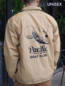 PGC　コーチジャケット【カップ&サーファー】(ユニセックス)　PGC231OTR014RI