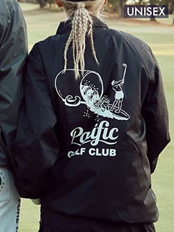 PGC　コーチジャケット【カップ&サーファー】(ユニセックス)　PGC231OTR014RI