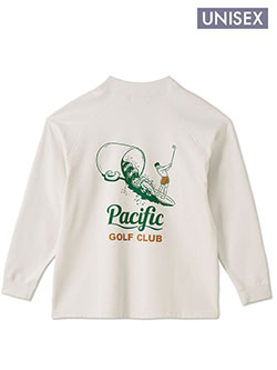 PGC　長袖モックネック【カップ&サーファー】(ユニセックス)　PGC233CSL032MO