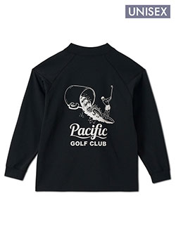 PGC　長袖モックネック【カップ&サーファー】(ユニセックス)　PGC233CSL032MO