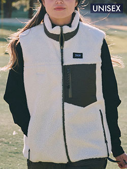 PGC　ダウン×ボア リバーシブルベスト(ユニセックス)　PGC-TAION-R002MB