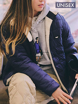 PGC　マウンテンダウン×ボアジャケット(ユニセックス)　PGC-TAION-R102MB