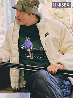 PGC　マウンテンダウン×ボアジャケット(ユニセックス)　PGC-TAION-R102MB