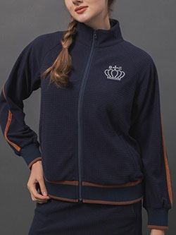 セントクリストファー　25年秋冬新作　チェックフリーストラックジャケット　TL49503