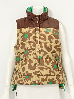 アルチビオ　25年秋冬新作　中綿サイドロゴベスト　A514013