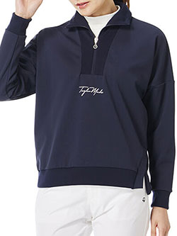 テーラーメイドゴルフ　25年秋冬新作　T-HEAT ハーフジップスウェットプルオーバー　TL550